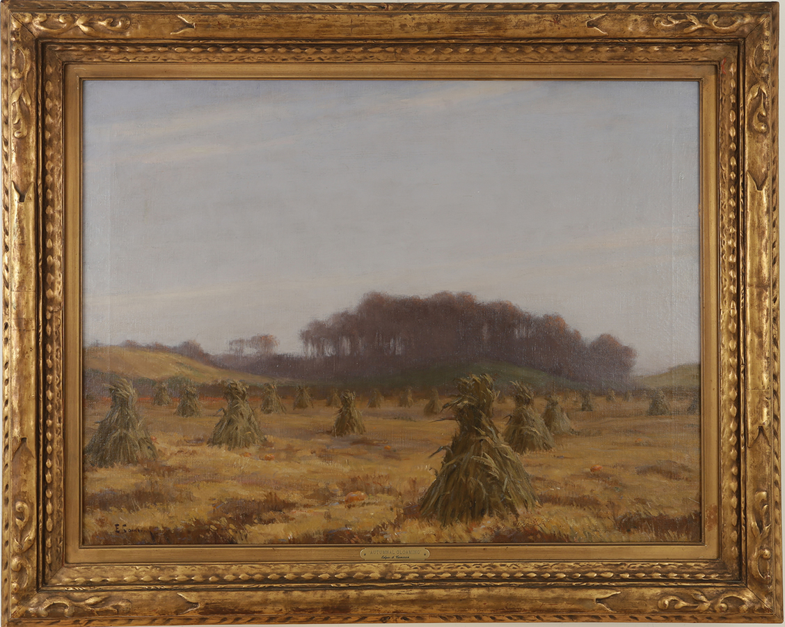 Edgar Spier Cameron - Autumnal Gloaming Painting For Sale