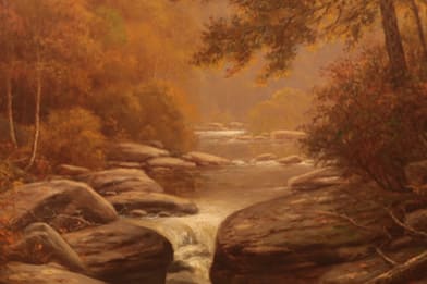 Albert Francis King - Southwestern Pennsylvania Landscape Painting