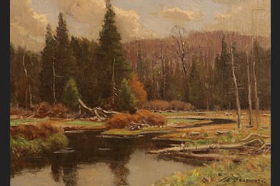 Frank A. Barney - Impression of Fir Trees 