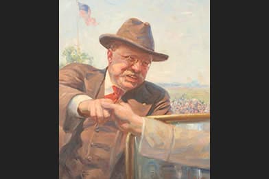 William Samuel Horton - Teddy Roosevelt, C. 1909 Painting