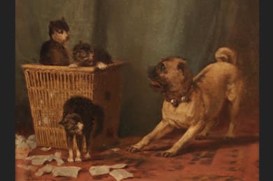John Henry Dolph Victorian Painting