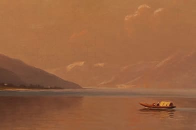 John Ross Key Painting - Lake Vista - 19th Century American Fine Art