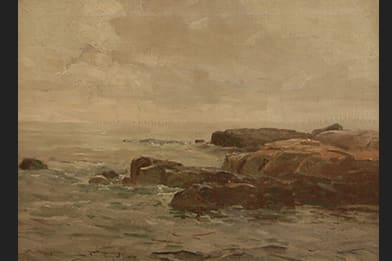 Chauncey Foster Ryder Coast Painting