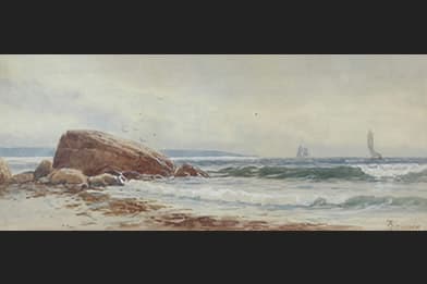 Alfred T. Bricher - Seascape Painting For Sale