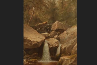 William Ruthven Wheeler 19th Century Paintings for Sale - Fearless Fisherman