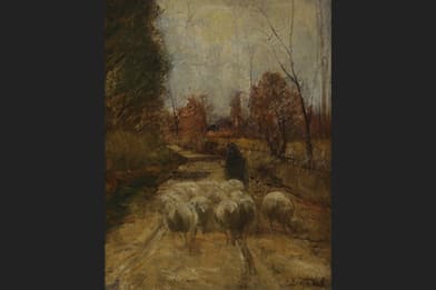 Alfred Bryan Wall Victorian Painting For Sale