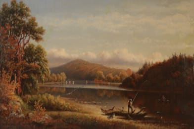 Claggett D. Spangler Painting - Upper Potomac