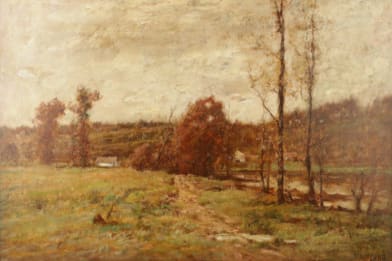 Charles Linford's Autumn Valley Victorian Art