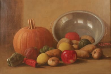 Marcus David Lipton: Still Life with Pumpkins