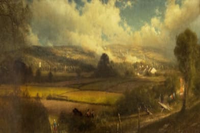 James Fairman's 19th Century Painting | Preparing the Fields