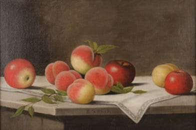 Barton Stone Hays: Apples & Peaches Painting