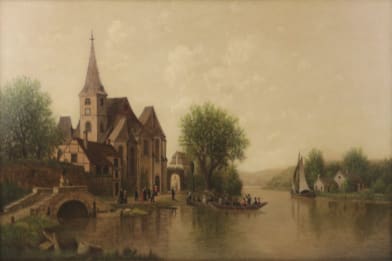 Victorian Church Wedding by Barton Stone Hays