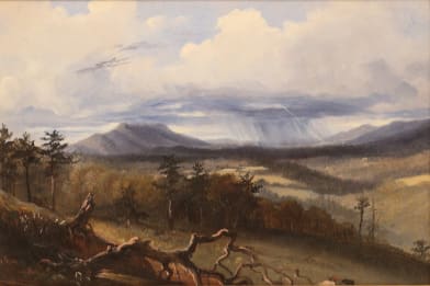 William Thompson Russell Smith McConnels Town Painting