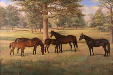 Essie Lucas – Victorian Horse Painting for Sale