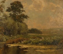 Oscar Leu (German 1864 - 1942)