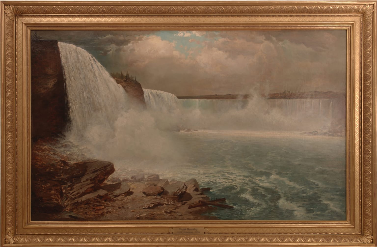 Frank Bromley - Niagra Falls Painting For Sale