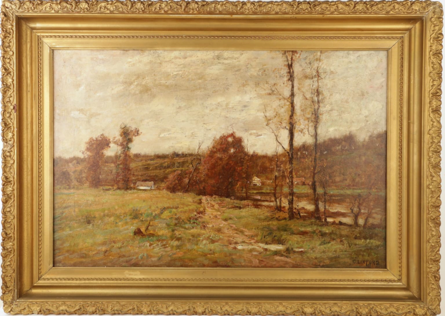 Charles Linford's Autumn Valley Victorian Art