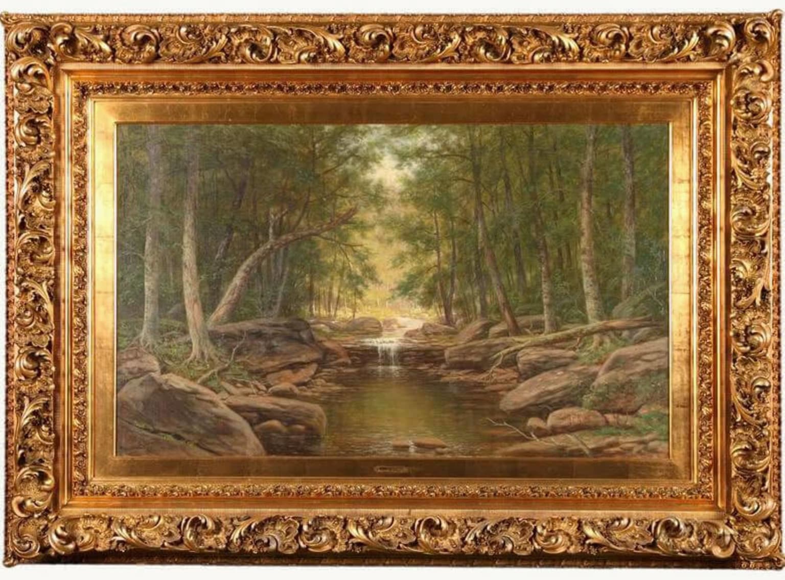 Albert King 19th Century Landscape Painting