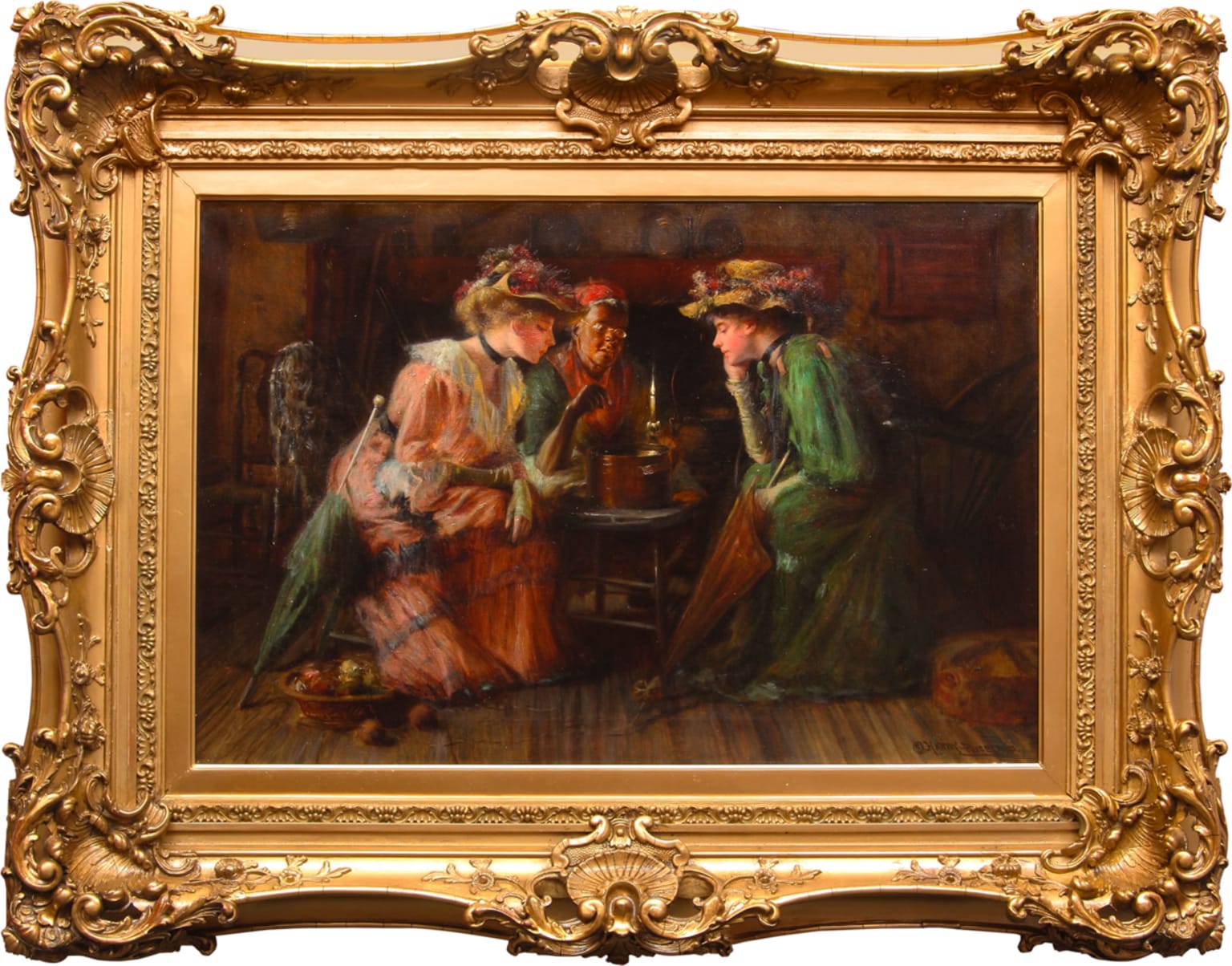 Harry Herman Roseland - The Magic Water Painting For Sale