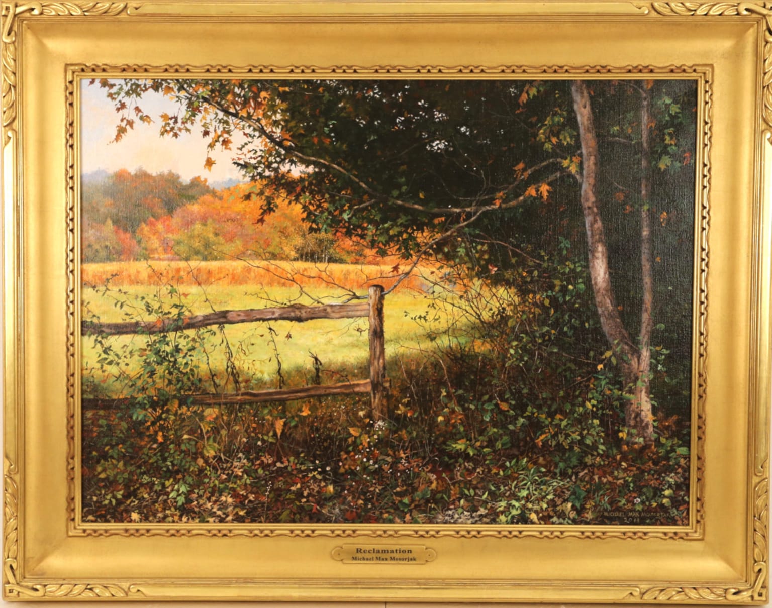 Michael Max Mosorjak – 19th Century Landscape Painting