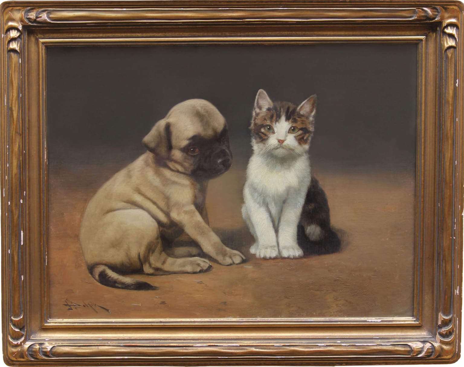 John Henry Dolph Art for Sale - Ornery Duo