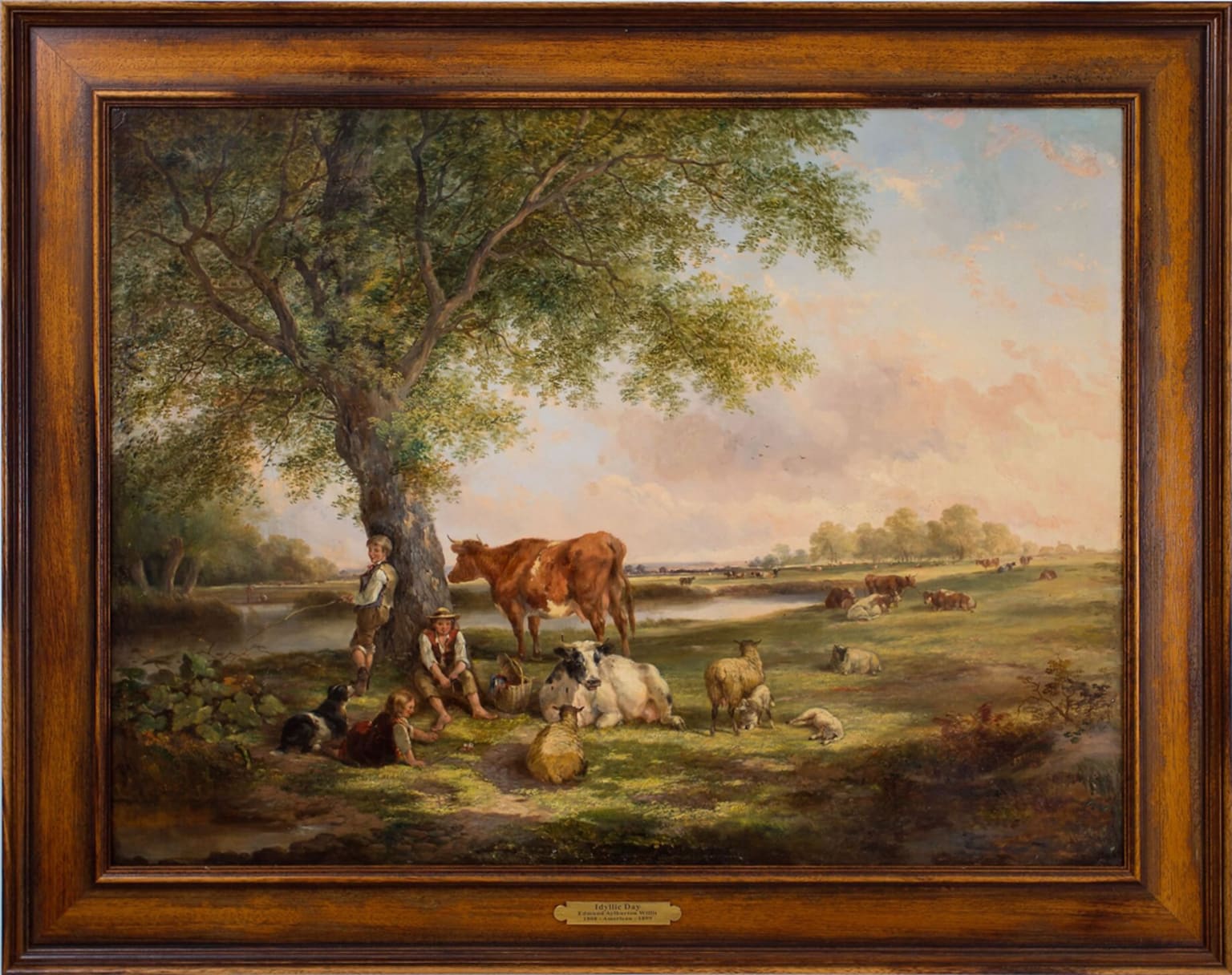 Edmund Aylburton Willis (British-American, 1808 - 1899)