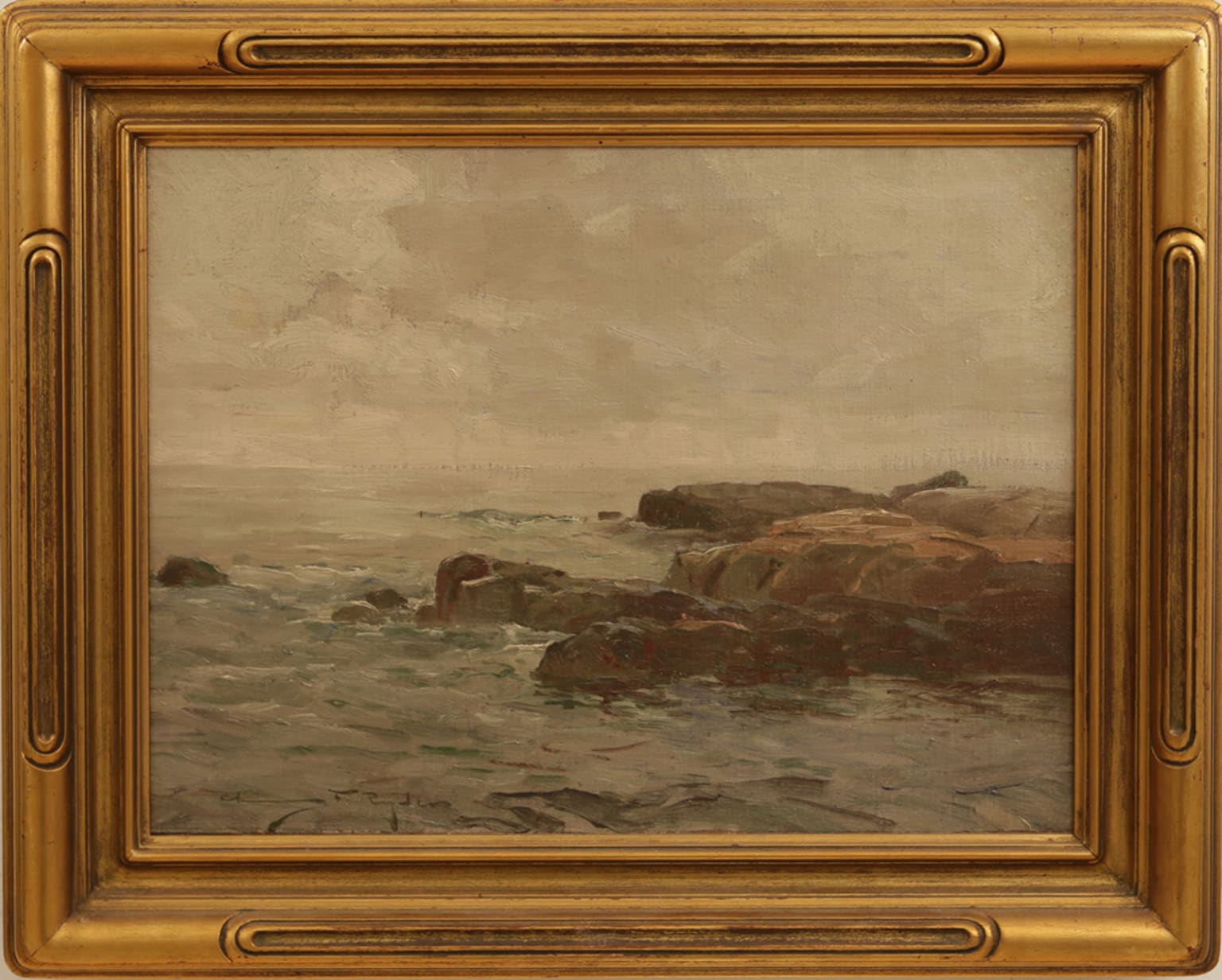 Chauncey Foster Ryder Coast Painting