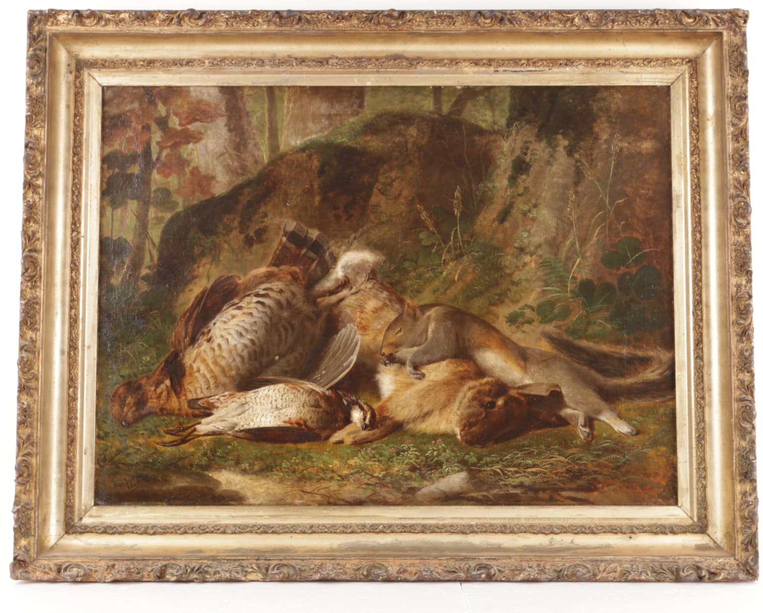 George Hetzel - Wild Game Stilll-life Painting for Sale