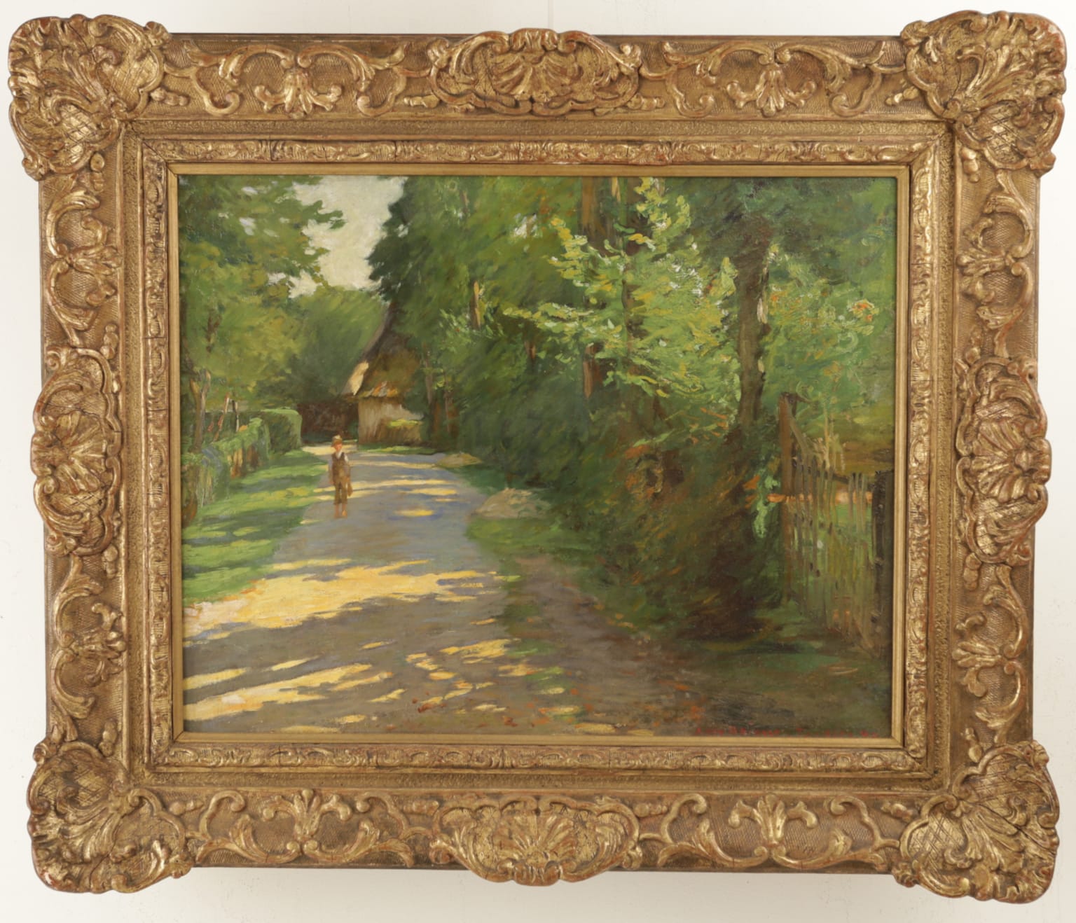 Artus Van Briggle - Sunny Afternoon Painting For Sale