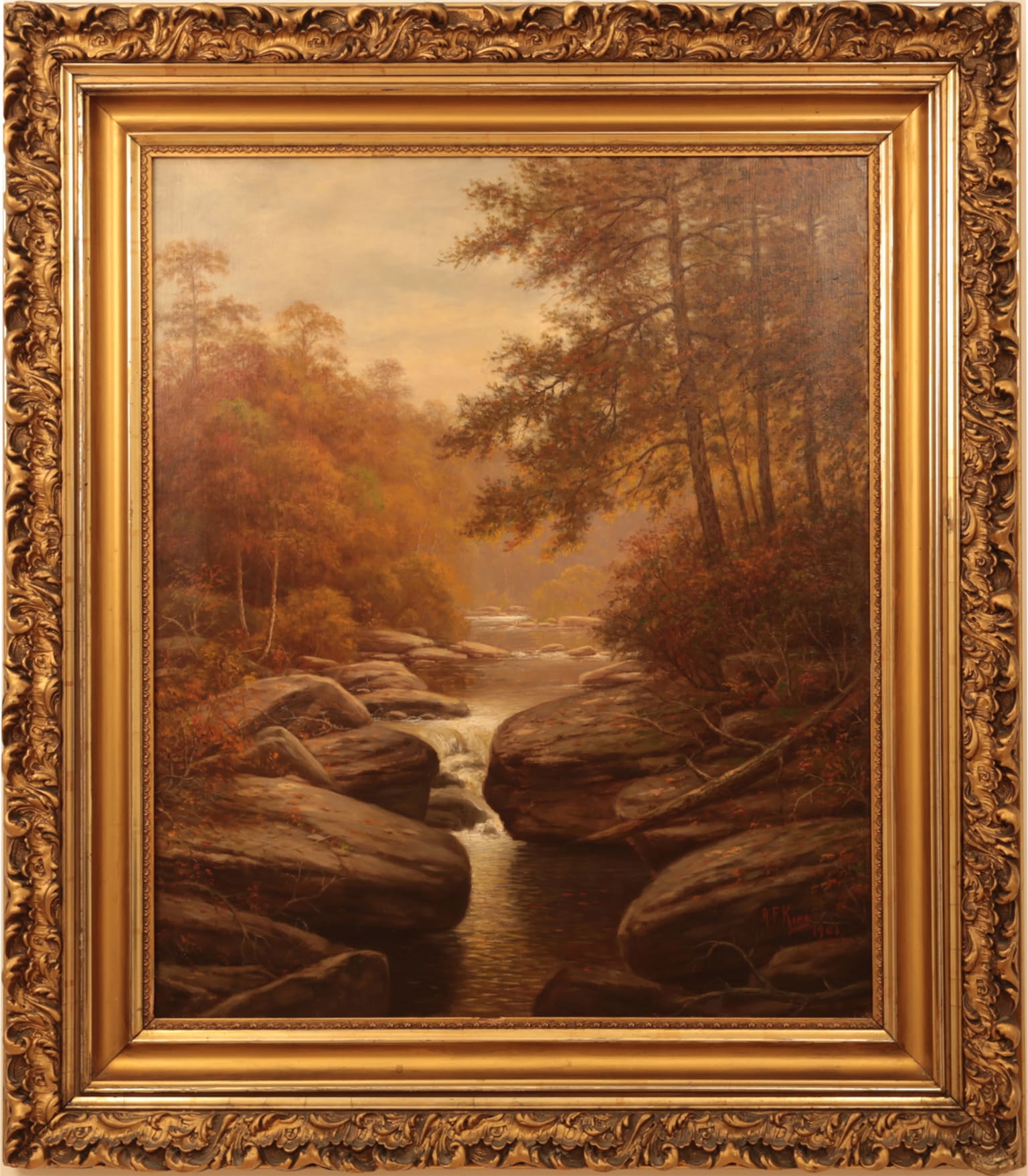 Albert Francis King - Southwestern Pennsylvania Landscape Painting