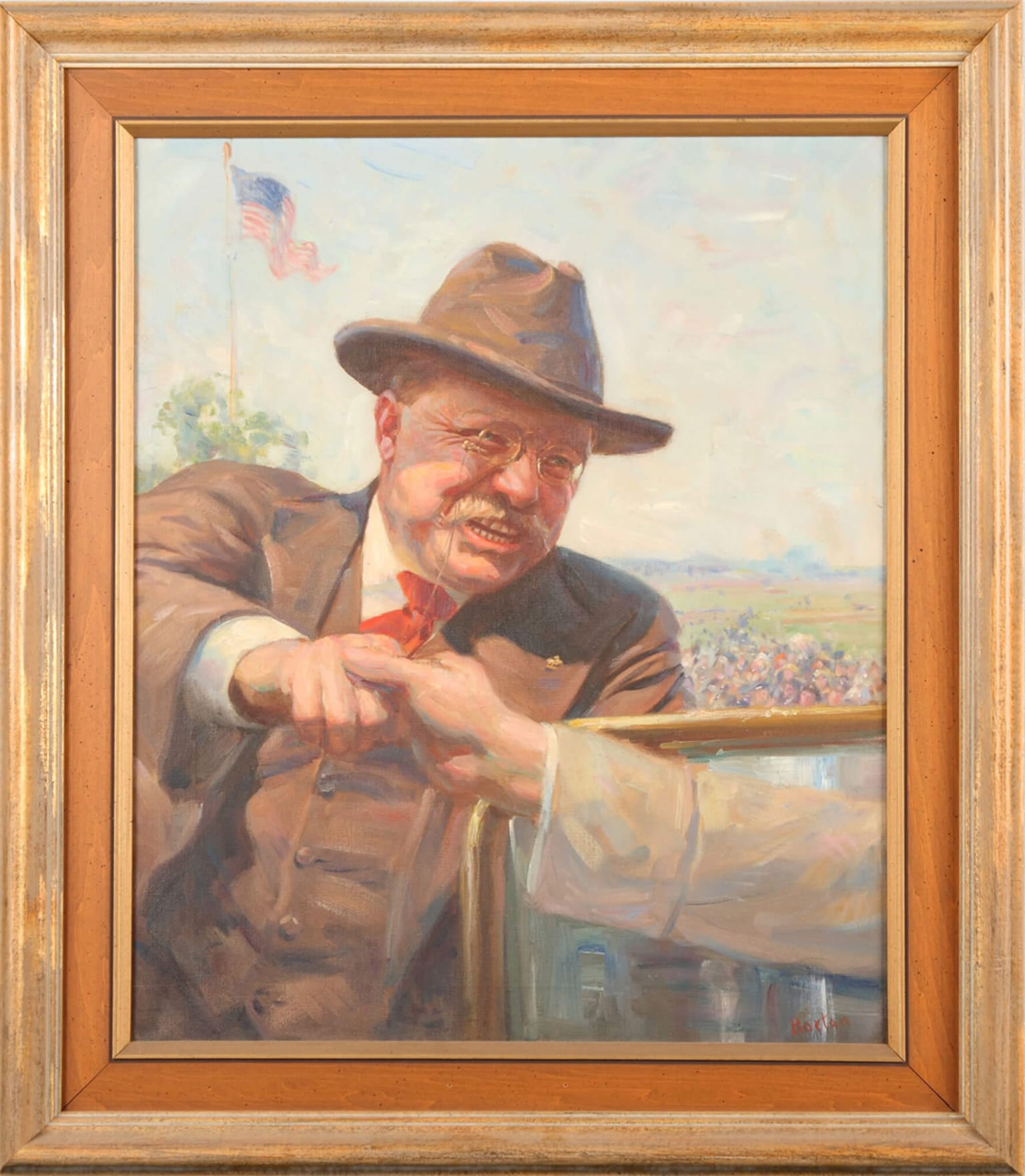 William Samuel Horton - Teddy Roosevelt, C. 1909 Painting