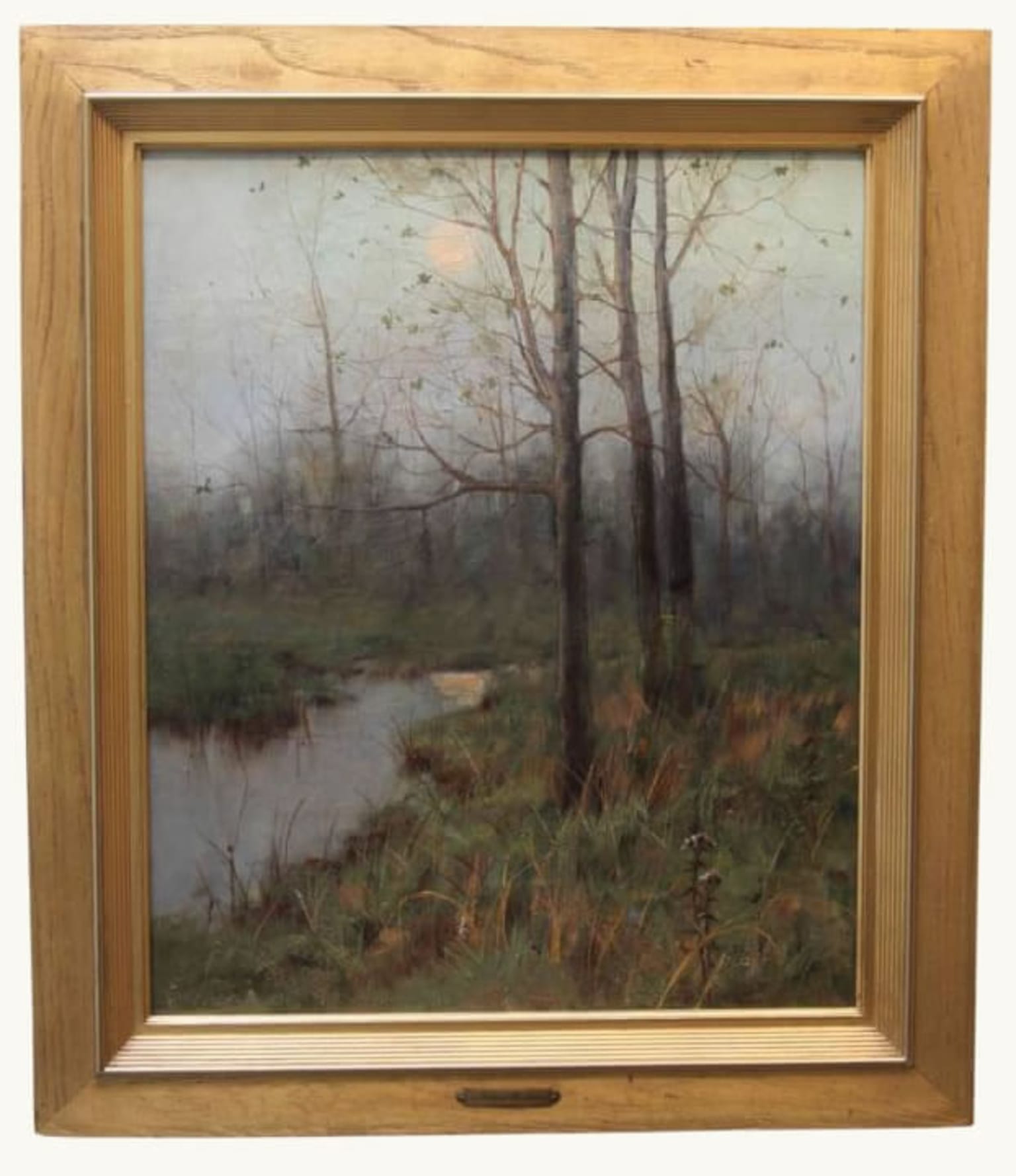Arthur Hoeber Painting - Serene Marsh - 19th Century American Fine Art