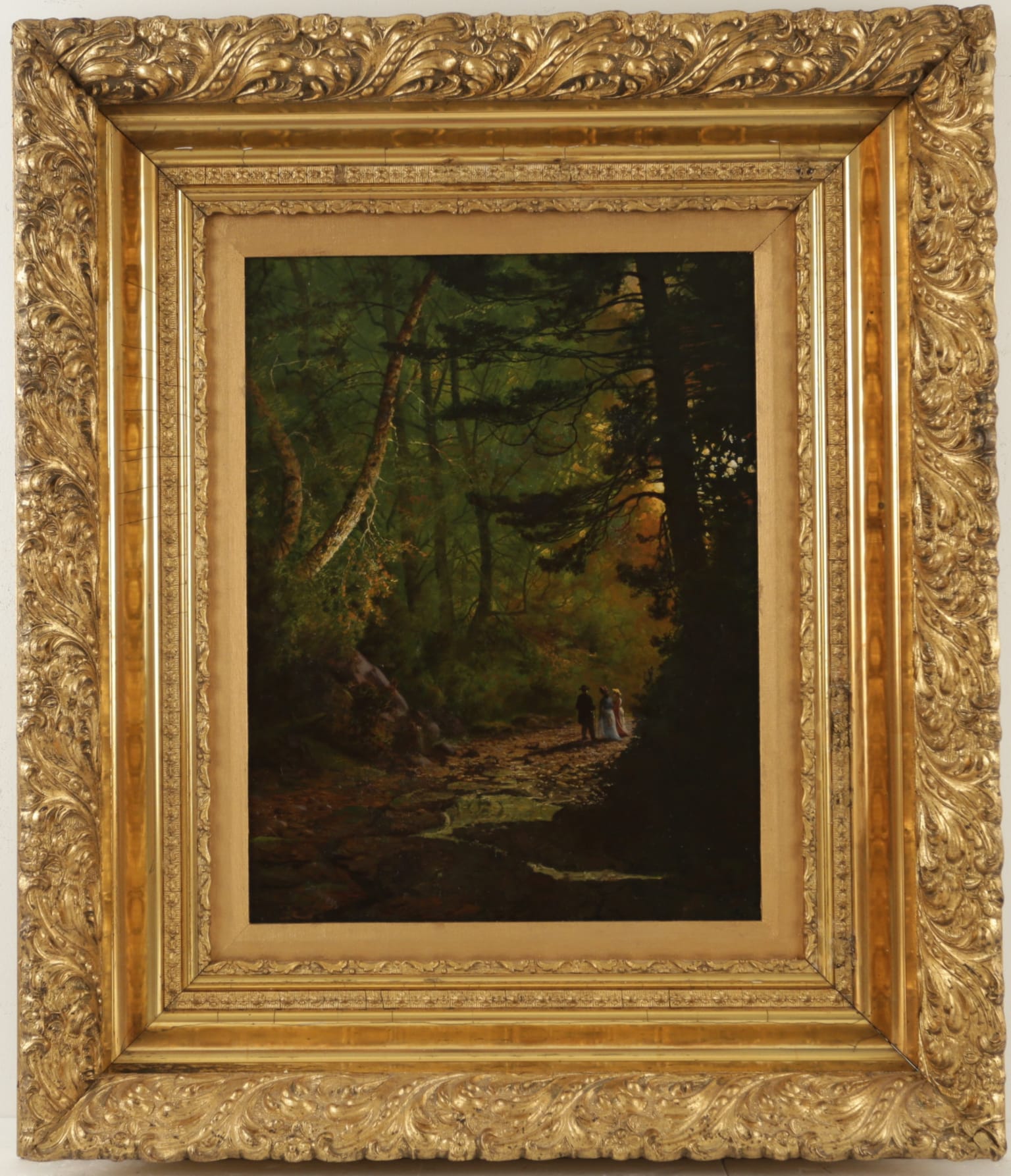 Peter Moran 19th Century Art for Sale - Quiet Conversation