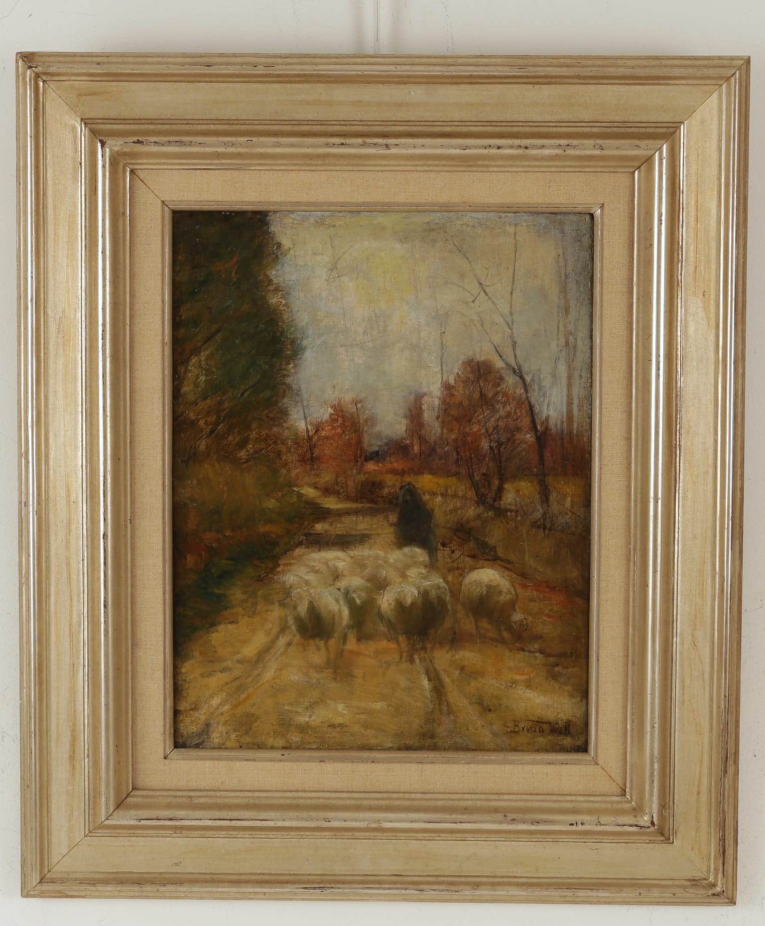 Alfred Bryan Wall Victorian Painting For Sale