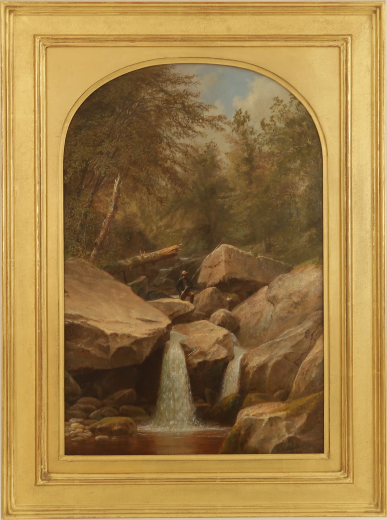 William Ruthven Wheeler 19th Century Paintings for Sale - Fearless Fisherman