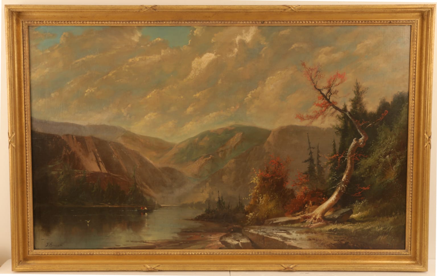 George Frederick Bensell - Fishing in the Wilderness 