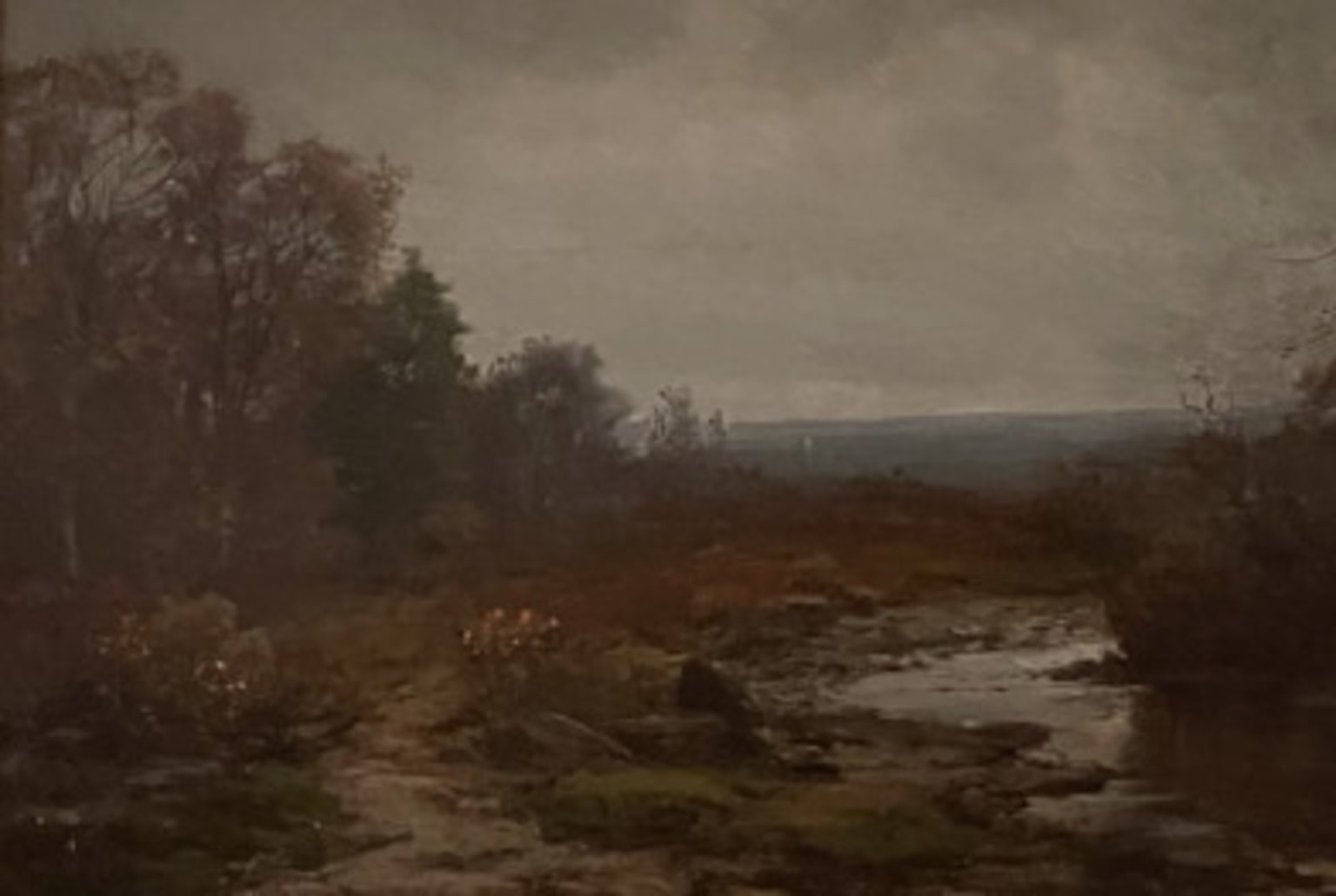 George Hetzel Landscape Victorian Painting