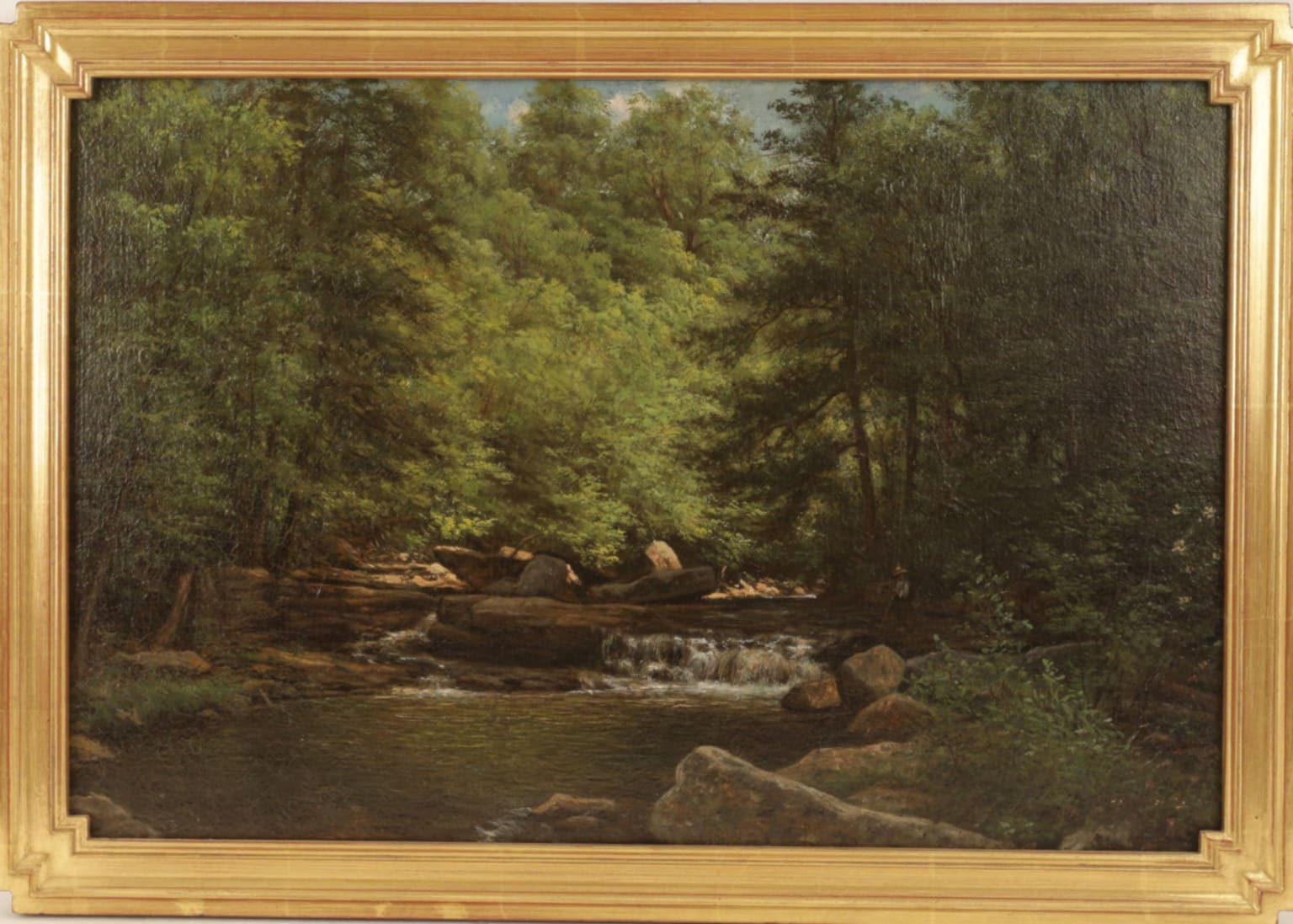 Frank Bussman's Falls at Scalp Level Painting