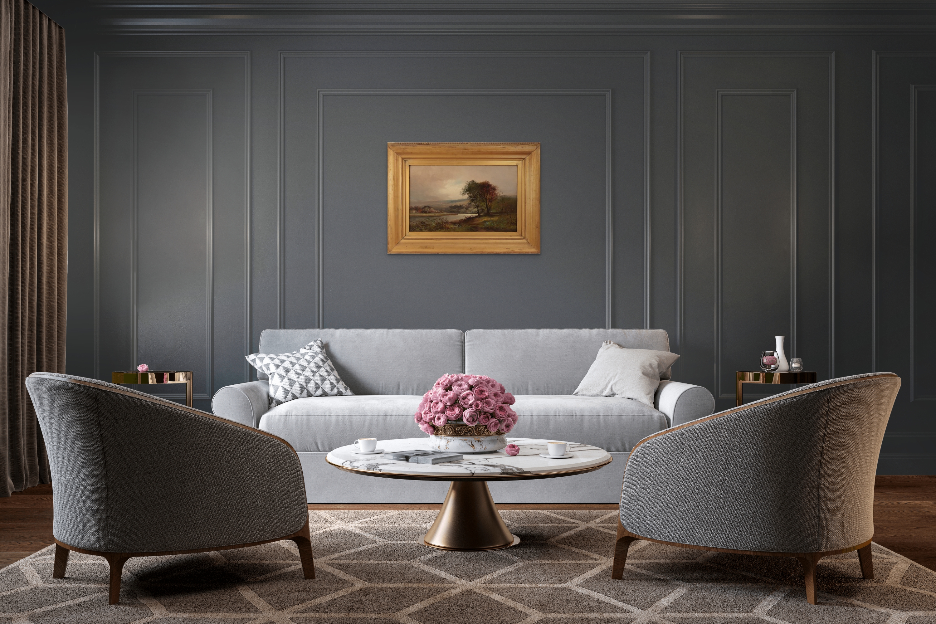 Frank Bromley 19th Century Painting for Sale - Fishing Spot