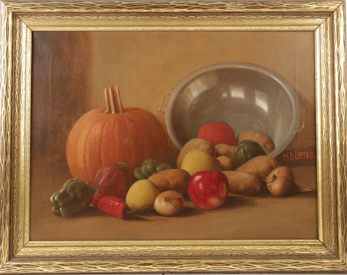 Marcus David Lipton: Still Life with Pumpkins